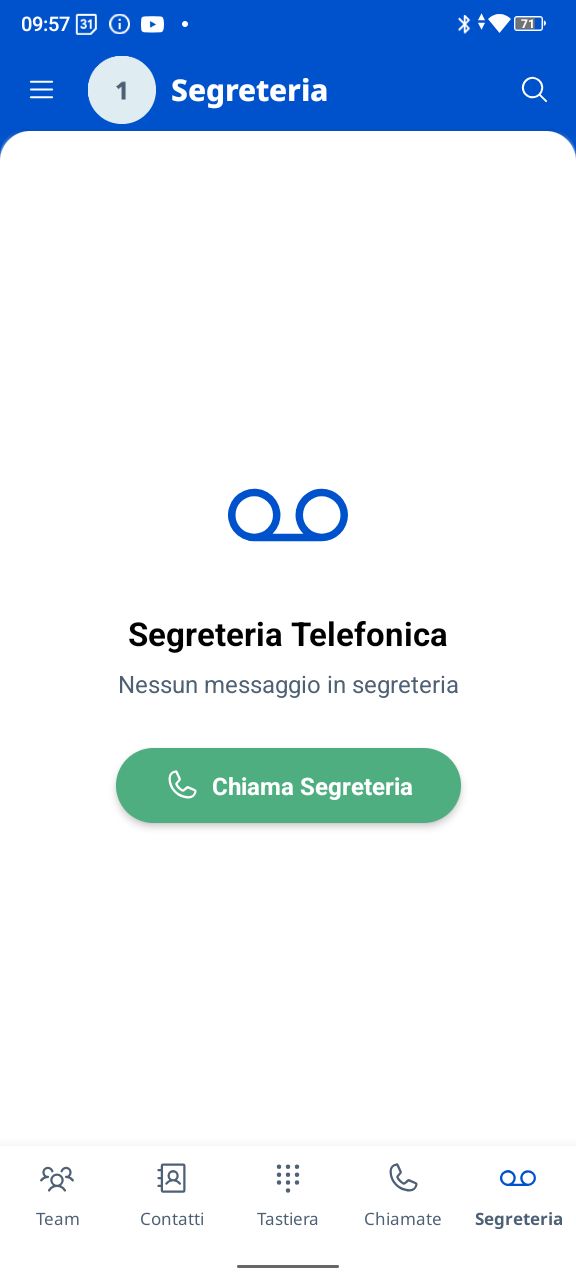 TecnoSwitch App - Schermata 1