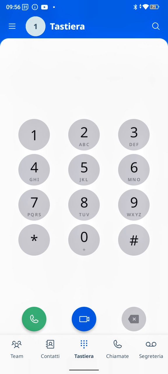 TecnoSwitch App - Schermata 2